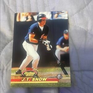 J.T. Snow Baseball Card